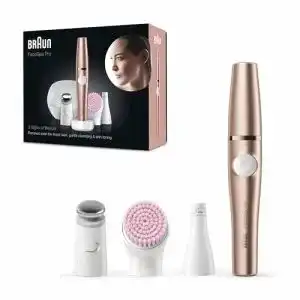Gesichtsepilierer Braun FaceSpa Pro SE921, All-in-One Beauty-Gerät