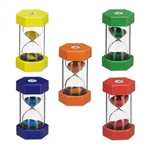Sanduhr Relaxdays 10024319, bunt XXL Set, 5X für Kinder