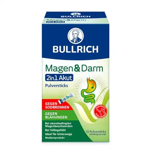 Mittel gegen Blähungen BULLRICH Magen & Darm 2in1 Akut