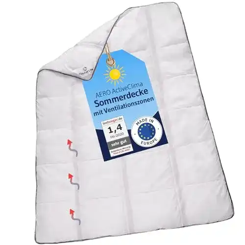 Leichte Bettdecke Third of Life AERO ActiveClima 135×200