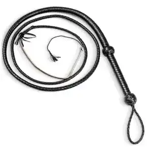Bullwhip LB’S WHIP Bullpeitsche 4 Fuß 8 Zöpfe echtes Rindsleder