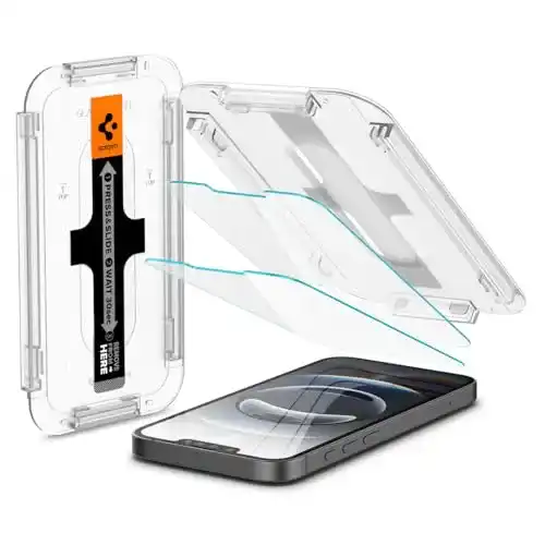 iPhone-13-Pro-Panzerglas Spigen Glas.tR EZ Fit Schutzfolie 2 Stück