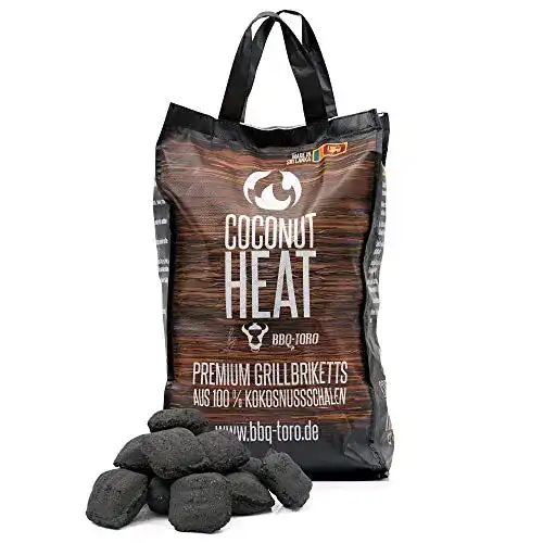 Kokosnuss-Grillkohle BBQ-Toro Coconut Heat 10 kg Grillbrikett