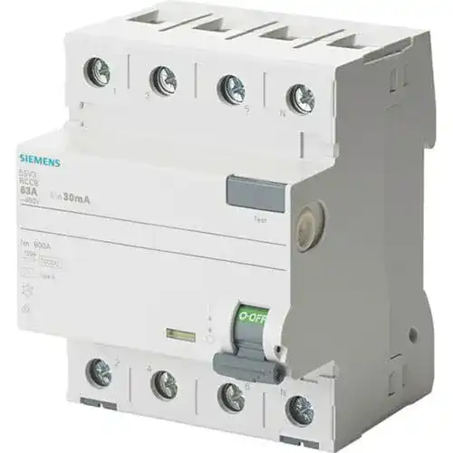 FI-Schutzschalter Typ B SIEMENS Ingenuity for life Siemens 5SV33444