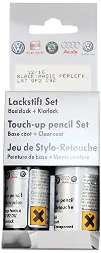 Lackstift Auto Audi Original Lackstift Y9B Brilliantschwarz