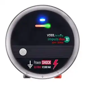 Weidezaungerät VOSS.farming 12V 230V Impuls Duo DV40
