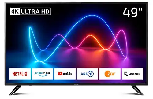 Smart-TV 48 Zoll DYON Smart 49 XT 123,2 cm (49 Zoll) Fernseher
