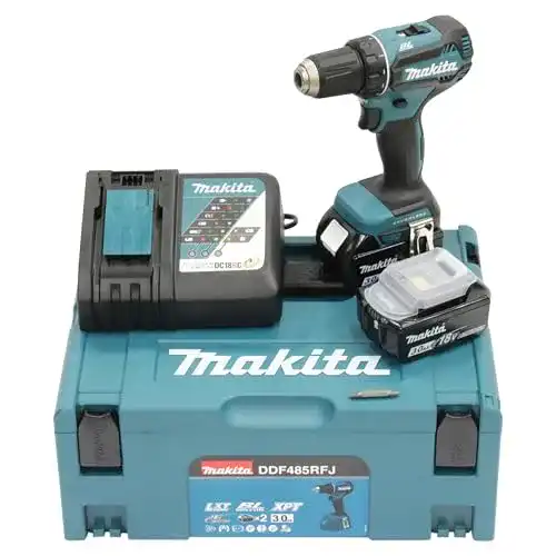 Makita Akkuschrauber 18V Makita DDF485RFJ Akku-Bohrschrauber