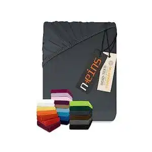 Spannbettlaken npluseins klassisches Jersey Spannbetttuch