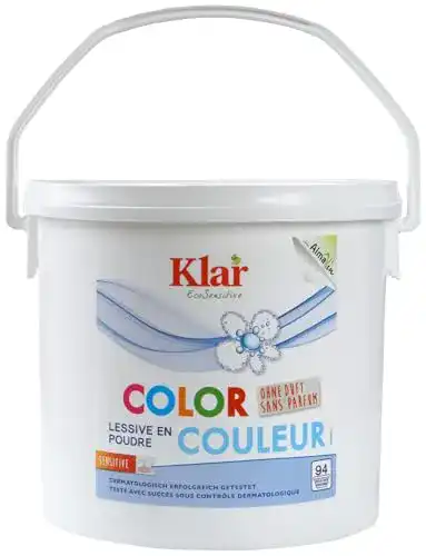 Öko-Waschmittel Klar Color Waschmittel ohne Duft 4,75kg