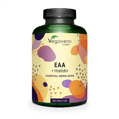 Die beste EAA-Kapseln Vegavero ® EAA Tabletten, 300 Tabletten 2026 Test Bestseller EAA-Kapseln Vegavero ® EAA Tabletten, 300 Tabletten