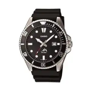 Taucheruhren Casio , Herren-Uhr Core MDV106–1 AV, Schwarz