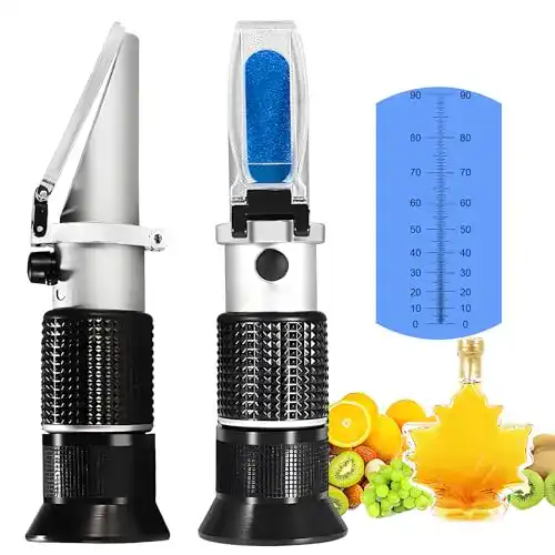 Die beste Refraktometer V·RESOURCING 0~90% für Zucker 2026 Test Bestseller Refraktometer V·RESOURCING 0~90% für Zucker