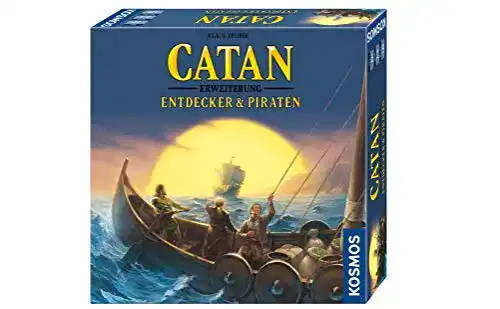 Die beste Catan-Spiel Kosmos 693411 Entdecker & Piraten, Erweiterung 2026 Test Bestseller Catan-Spiel Kosmos 693411 Entdecker & Piraten, Erweiterung