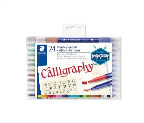 Kalligraphie-Stift Staedtler 3005 TB24 Doppelfasermaler