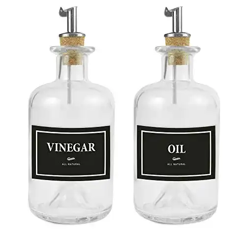 Die beste Essig-Öl-Spender Lifestyle Lover Ölivenöl und Essig Spender, 350ml 2026 Test Bestseller Essig-Öl-Spender Lifestyle Lover Ölivenöl und Essig Spender, 350ml