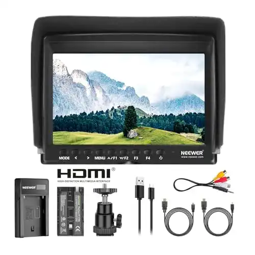 Field Monitor Neewer Feldmonitor 7-Zoll 1280×800 IPS Bildschirm Set