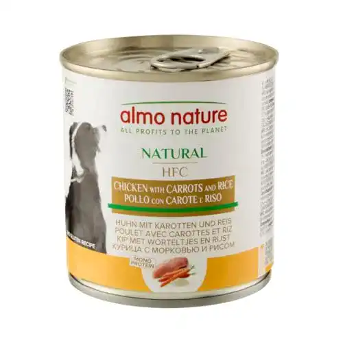 Almo-Nature-Hundefutter almo nature HFC Huhn mit Karotten