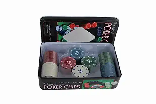 Pokerchips ELAELA Poker-Set mit 100