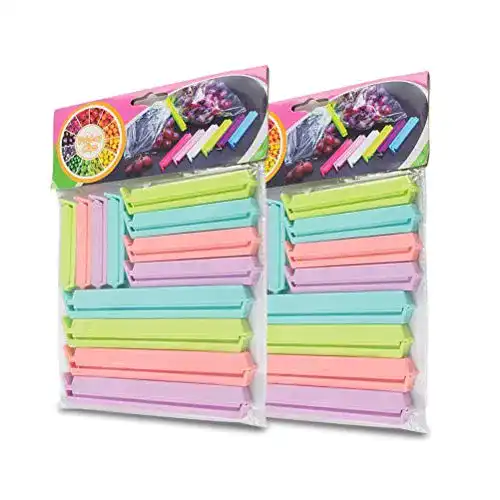 Verschlussclips Deolven Aromaclips, 24er Pack Plastik