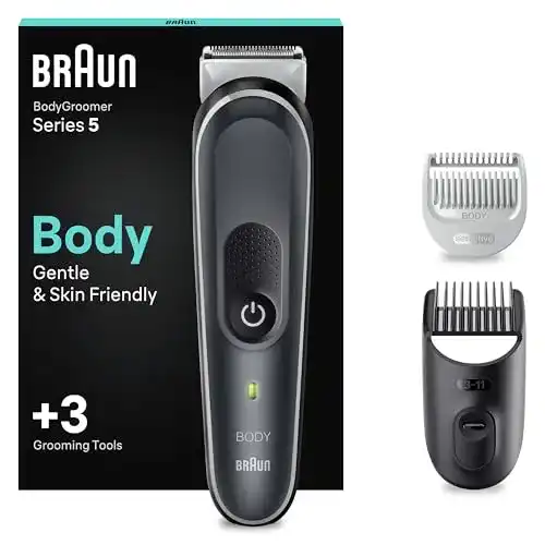 Intimrasierer Herren Braun Bodygroomer 5, SkinShield-Technologie