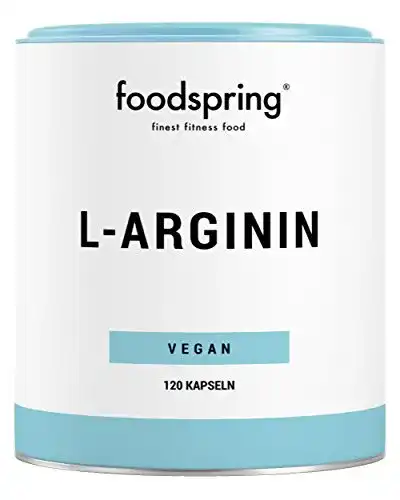 Pump-Booster foodspring L-Arginin Kapseln, 120 Stück