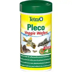 Welsfutter Tetra Pleco Veggie Wafers – Fischfutter 250 ml Dose