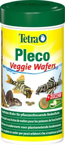 Welsfutter Tetra Pleco Veggie Wafers – Fischfutter 250 ml Dose