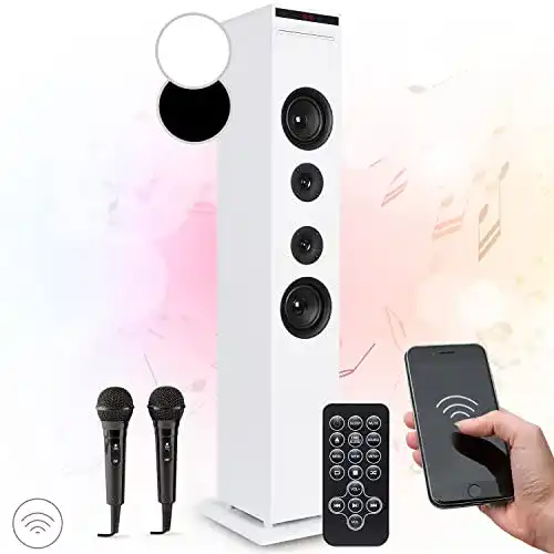 Auna-Karaoke-Anlage auna Karaboom – Karaoke Anlage, Karaoke Player