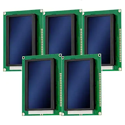Arduino-LCD AZDelivery 5 x LCD Display 128 x 64 Pixel 12864 Display