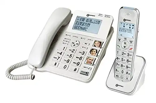 Seniorentelefon mit Anrufbeantworter Geemarc Amplidect 295