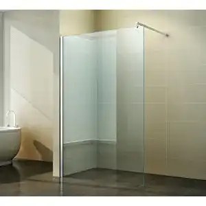 Glas-Duschwand Fischer und Adamek Duschwand Glas 10mm Sicherheitsglas