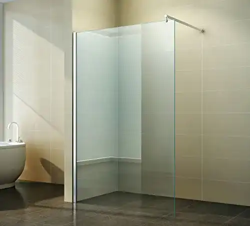 Glas-Duschwand Fischer und Adamek Duschwand Glas 10mm Sicherheitsglas