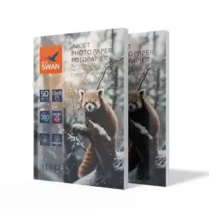 Fotopapier 13×18 BLUE SWAN 100 Blatt cm 200g hochglanz
