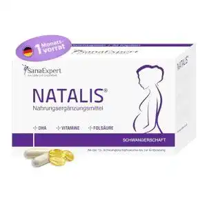 Schwangerschaftsvitamine SanaExpert Natalis, 90 Kapseln