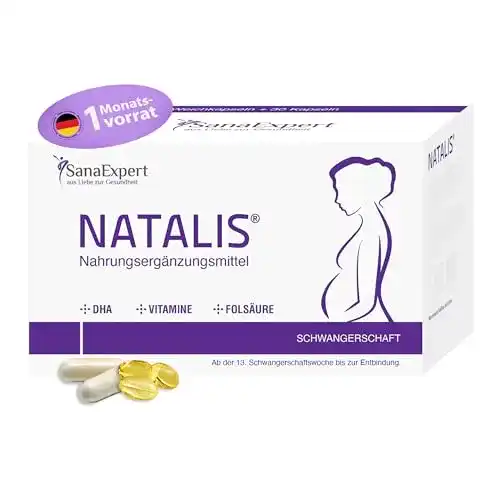 Schwangerschaftsvitamine SanaExpert Natalis, 90 Kapseln