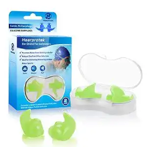 Ohrstöpsel Schwimmen Hearprotek , 2 Paar wasserdicht