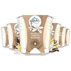 Glade-Duftkerzen Glade, 6er Pack, Romantic Vanilla Blossom