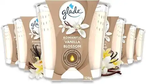 Glade-Duftkerzen Glade, 6er Pack, Romantic Vanilla Blossom