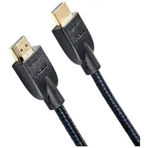 HDMI-Kabel (1m) Amazon Basics, geflochtenes HDMI-Kabel, 0,9 m