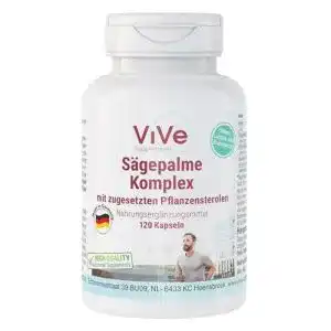 Prostata-Tabletten ViVe Supplements Sägepalmenextrakt