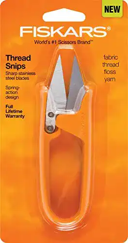 Fadenschere Fiskars , Grau / Orange