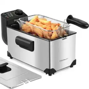 Aigostar-Fritteuse Aigostar Agni 30Hey aus Edelstahl, 2200 Watt