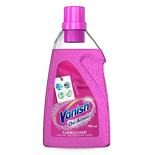 Fleckenentferner Vanish Oxi Action Gel Pink, ohne Chlor, 750ml