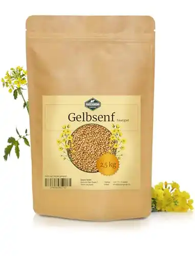 Gelbsenf Martenbrown ® 2,5 kg ganze Körner
