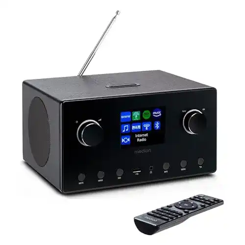 DAB-Radio mit Fernbedienung MEDION P85444 2.1 Internetradio