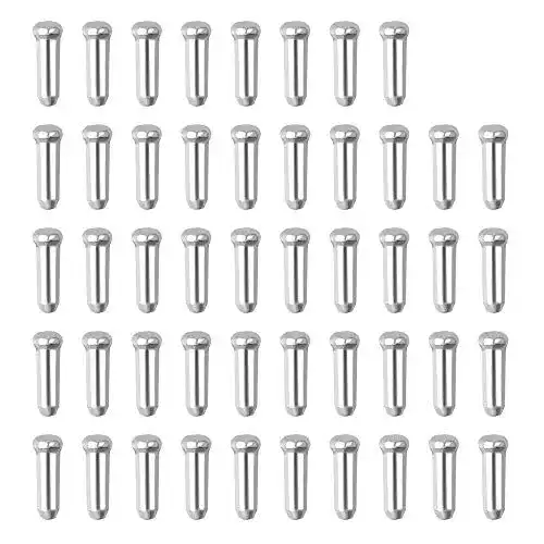 Kabelendhülse CODIRATO 200 Stück Fahrrad, 1,2cmx0,4cm