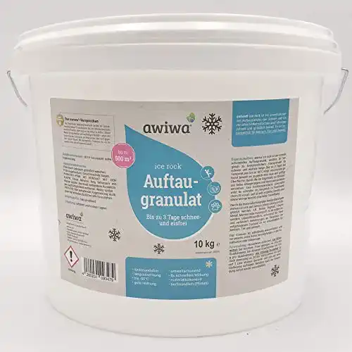 Auftaugranulat awiwa als Streusalz Ersatz im Winter 10 kg