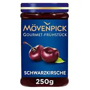 Mövenpick-Marmelade Mövenpick Baseler Schwarzkirsche, 8x