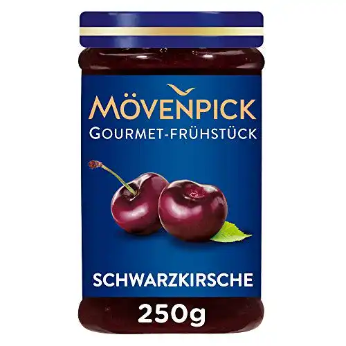 Mövenpick-Marmelade Mövenpick Baseler Schwarzkirsche, 8x